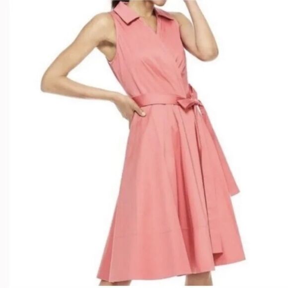 Gal Meets Glam Heather Dress in Rosemist Pink Sz 18 - Picture 2 of 10